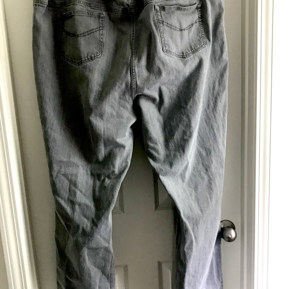 J.Jill Grey Stretch Slim Leg Jeans Size 26